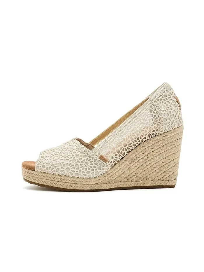 Босоножки на каблуке Essential Wedge TOMS — изображение 4 из 4, прозрачный