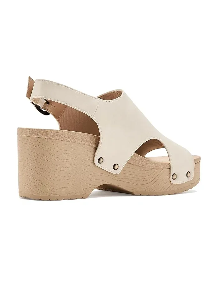 Босоножки на платформе Wrenlee Dr. Scholl's — изображение 3 из 4, бежевый