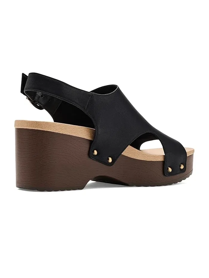 Босоножки на платформе Wrenlee Dr. Scholl's — изображение 3 из 4, черный
