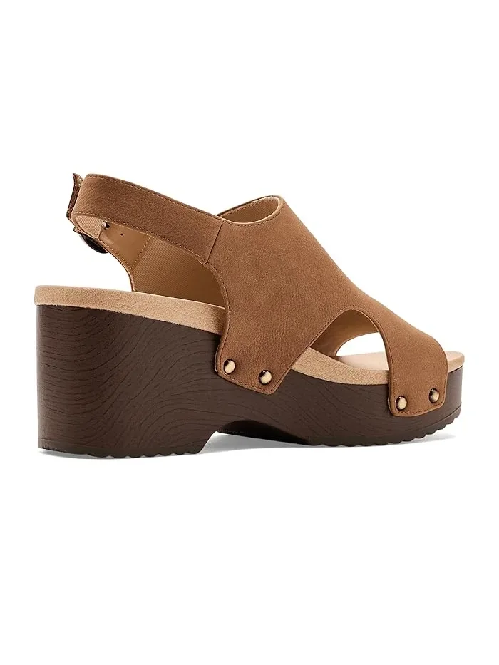 Босоножки на платформе Wrenlee Dr. Scholl's — изображение 3 из 4, коричневый