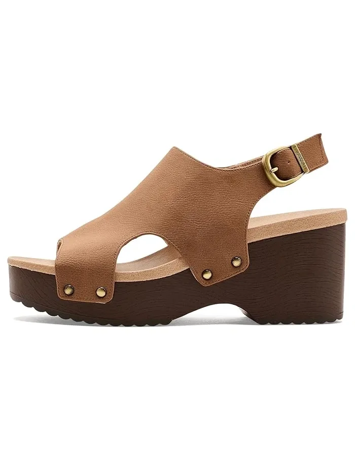 Босоножки на платформе Wrenlee Dr. Scholl's — изображение 4 из 4, коричневый