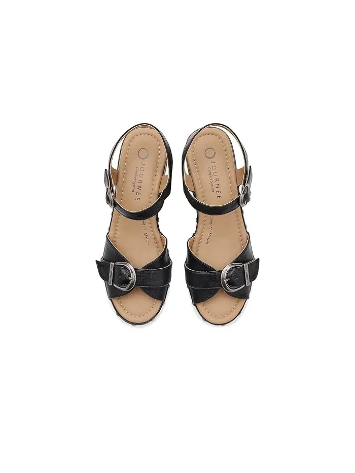 Босоножки на платформе Sisilia Journee Collection — изображение 2 из 4, черный