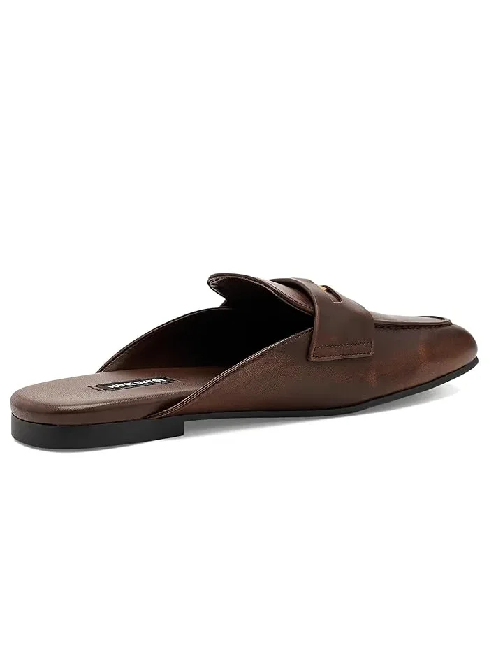 Лоферы кожаные Evans Nine West — изображение 3 из 4, коричневый