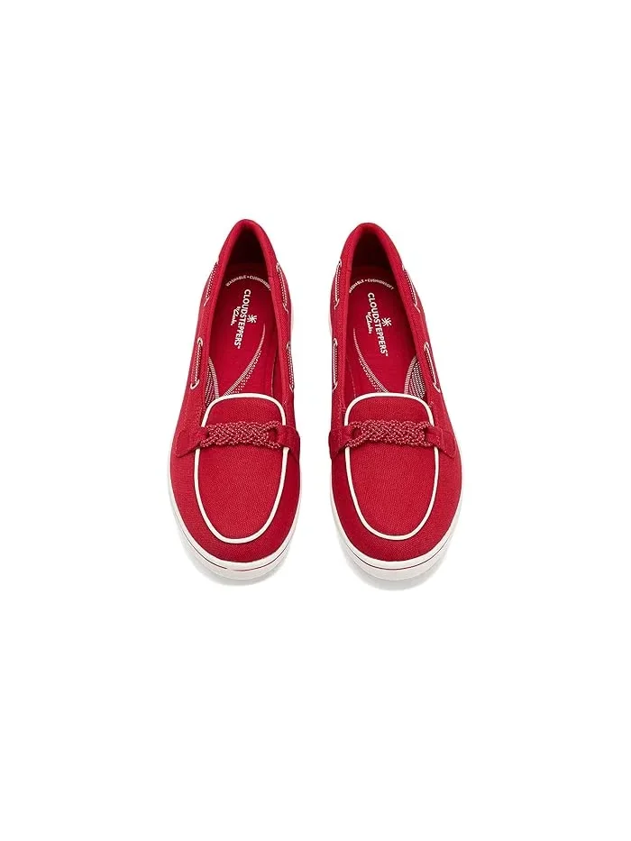 Лоферы Breezesky Bay Clarks — изображение 2 из 4, вишневый
