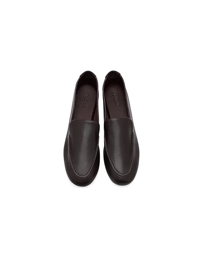 Лоферы The Dolli Glove кожаные Madewell, New York Stripe — изображение 2 из 4, карабовый