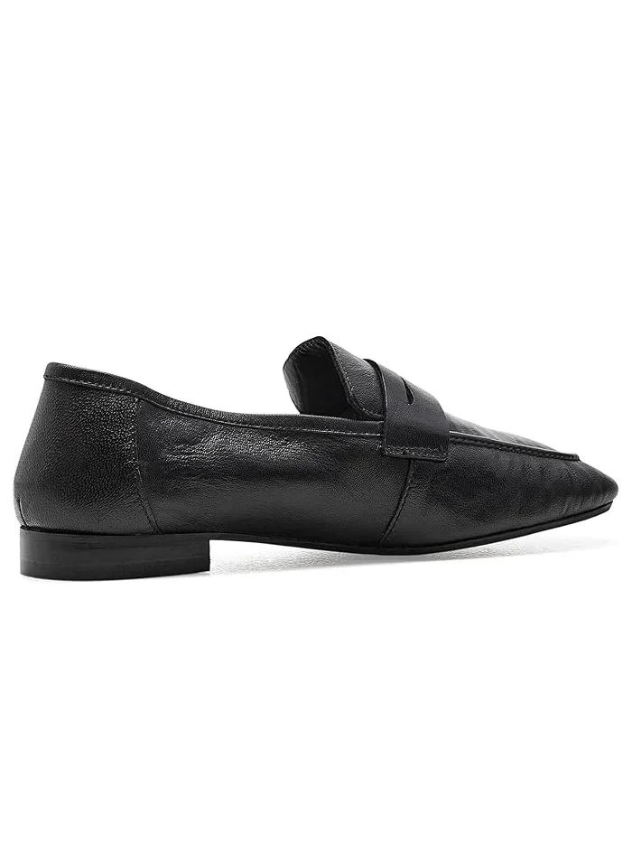 Лоферы кожаные Tennis Leather Loafers Amie Rafa — изображение 3 из 4, черный