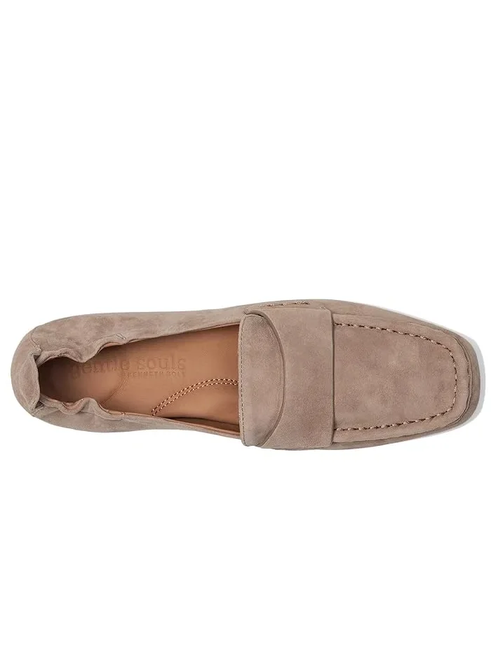 Лоферы кожаные Sophie Gentle Souls by Kenneth Cole — изображение 2 из 4, коричневый