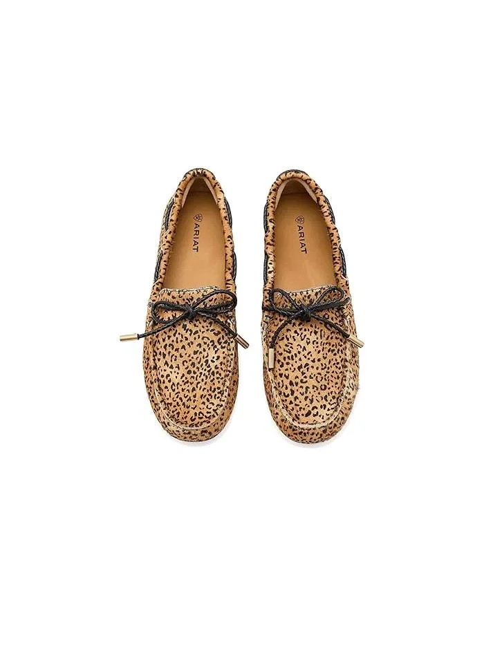 Лоферы повседневные Margot Driving Moc Ariat, Mini Cheetah Hair On — изображение 2 из 4, гепардовый
