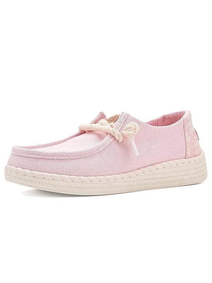 Лоферы Wendy Espadrille Hibiscus Hey Dude — изображение 1 из 4, бледный/мульти