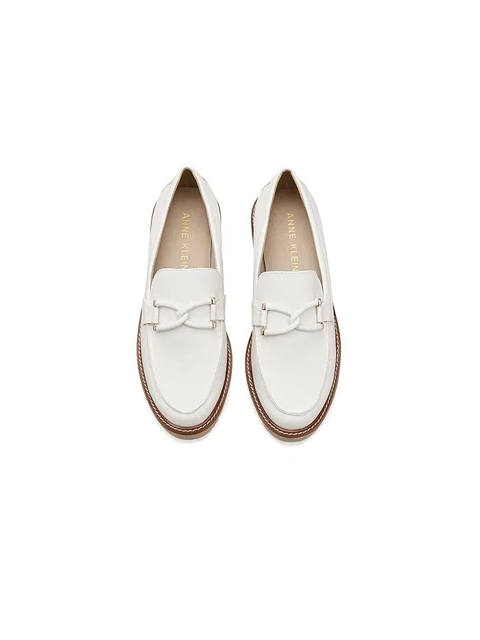 Лоферы с узлом Ellison Anne Klein — изображение 2 из 4, белый