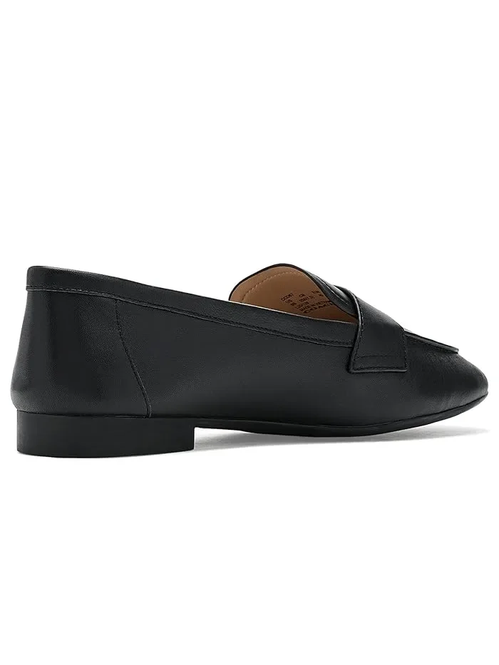 Лоферы кожаные Sculpted C Leather Loafers COACH — изображение 3 из 4, черный