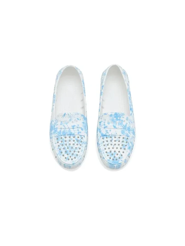 Лоферы Posh Print Floafers — изображение 2 из 4, синий/яркий белый