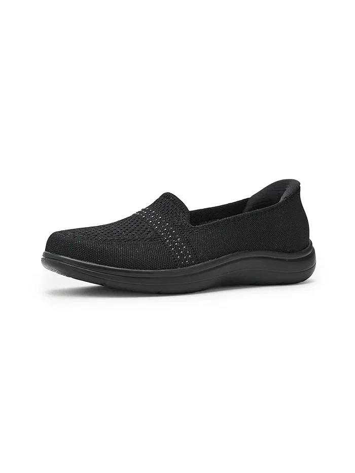 Лоферы с технологией Hands Free Slip-In On-The-Go Flex Radiant SKECHERS — изображение 1 из 4, черный/черный