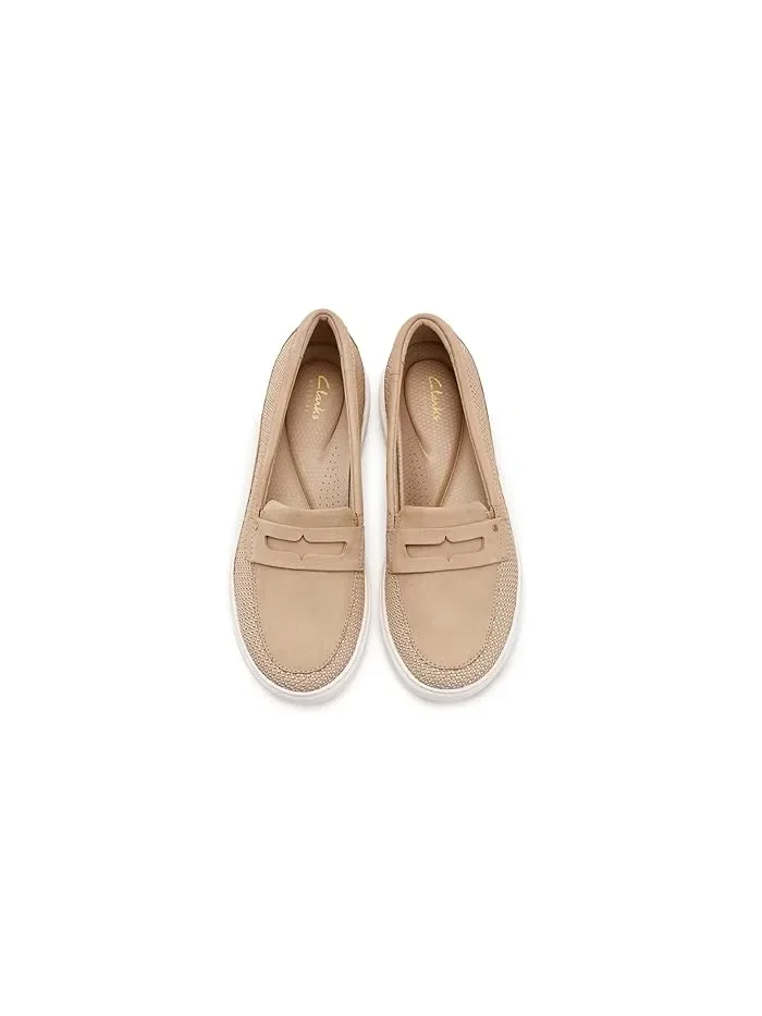 Лоферы Nalle Glide Clarks — изображение 2 из 4, бежевый