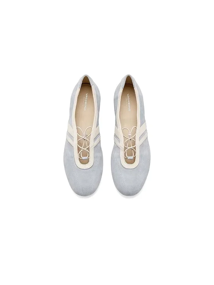 Туфли-лоферы с регулируемой шнуровкой Hollie Vagabond Shoemakers — изображение 2 из 4, светлый синий