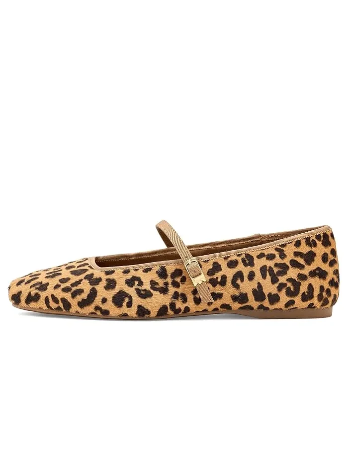 Лоферы Mary Jane с принтом Birdies, Leopardprint Haircalf — изображение 4 из 4, коричневый