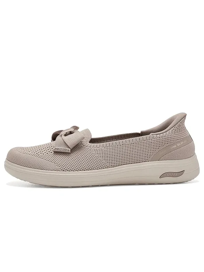 Лоферы Hands Free Slip-Ins Arch Fit Inspire Gemma SKECHERS — изображение 4 из 4, тауп