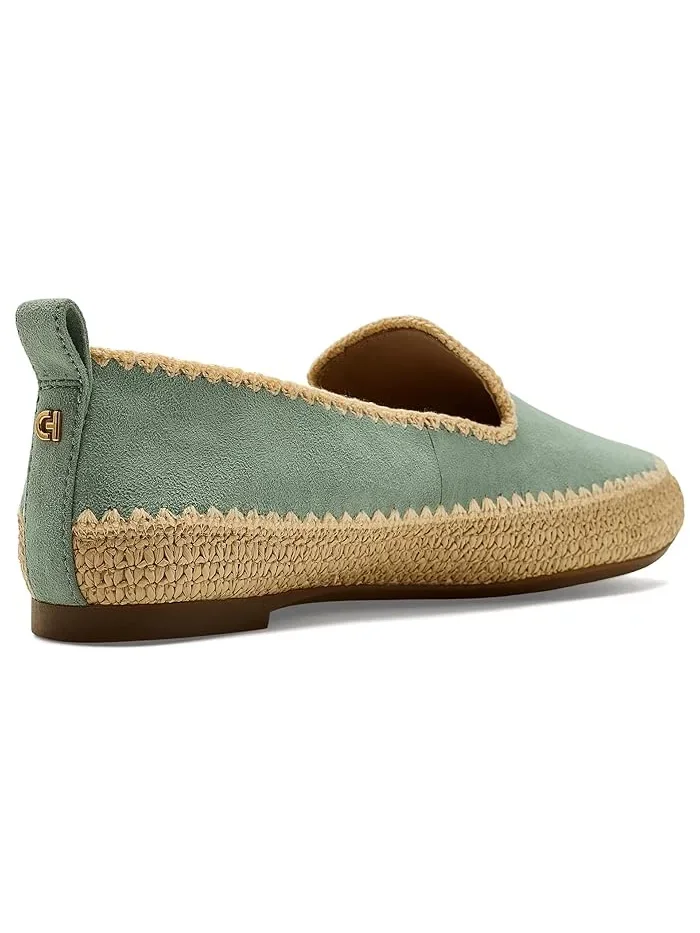 Лоферы Cloudfeel Asbury Cole Haan, Lily Pad Suede/Raffia — изображение 3 из 4, кувшинка
