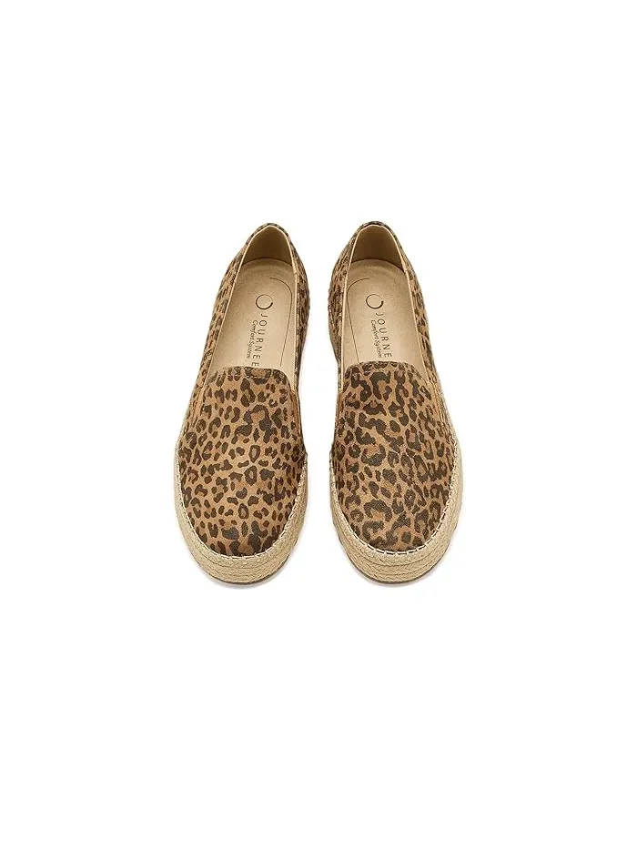Лоферы с платформой Catalina Journee Collection, Leopard — изображение 2 из 4, леопардовый