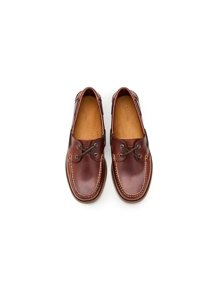 Туфли мокасины Casco Bay Boat Moc II L.L.Bean — изображение 2 из 4, каньонный