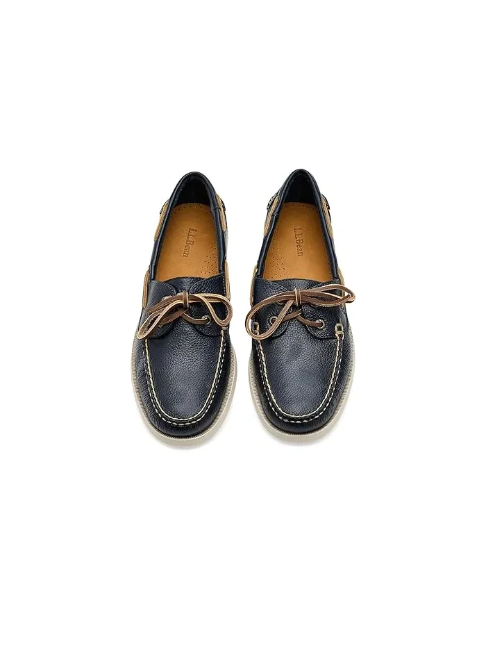 Туфли лодочки Casco Bay Boat Moc II L.L.Bean — изображение 2 из 4, темно-синий