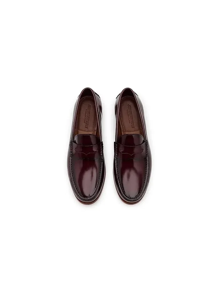 Лоферы Baldwin Johnston & Murphy Collection, Bordeaux Brush-Off Full Grain — изображение 2 из 4, бордо