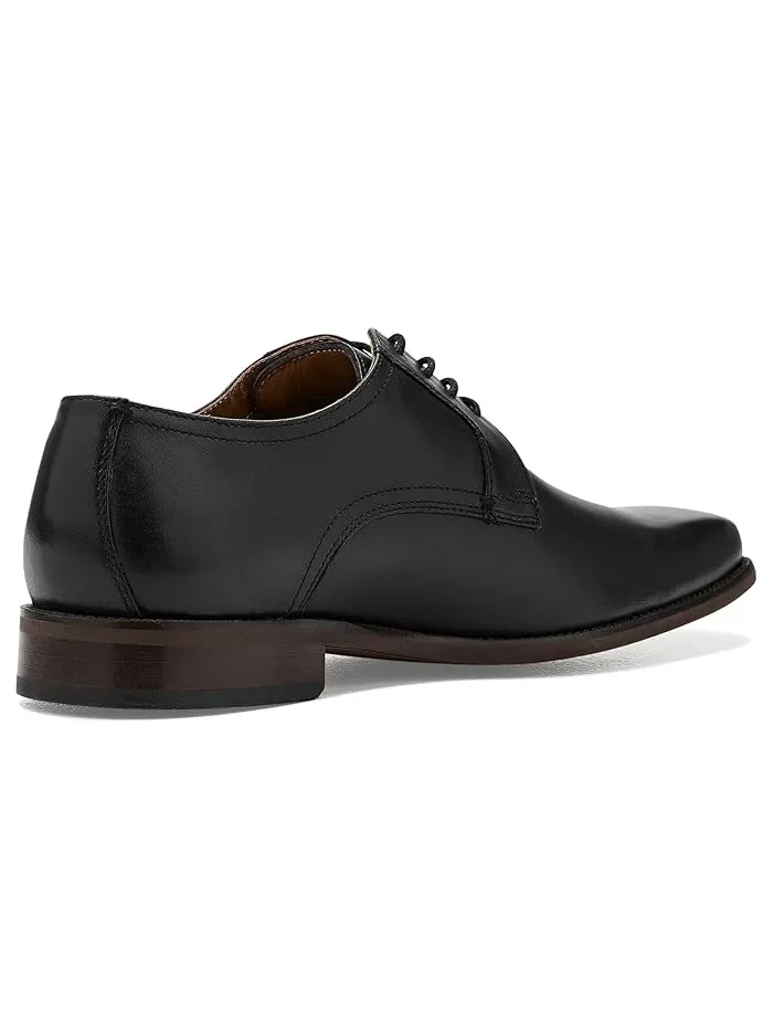 Туфли Oxford кожаные Burke Plain Toe Johnston & Murphy — изображение 3 из 4, черный