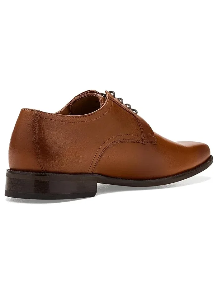 Туфли Oxfords кожаные Burke Plain Toe Johnston & Murphy — изображение 3 из 4, коричневый