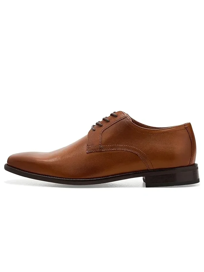 Туфли Oxfords кожаные Burke Plain Toe Johnston & Murphy — изображение 4 из 4, коричневый