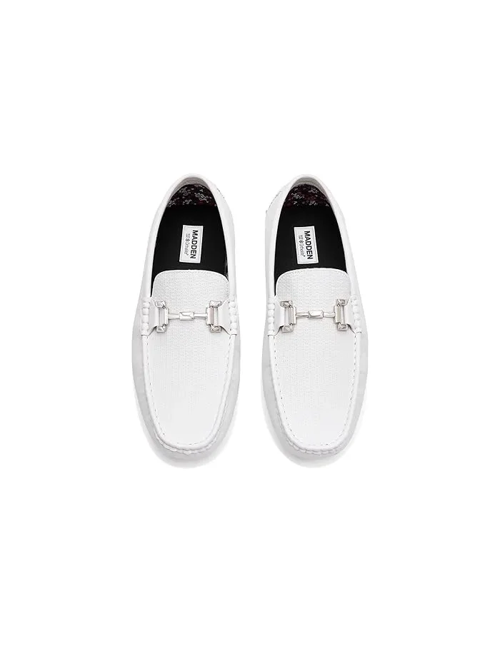 Лоферы Lydell Steve Madden — изображение 2 из 4, белый