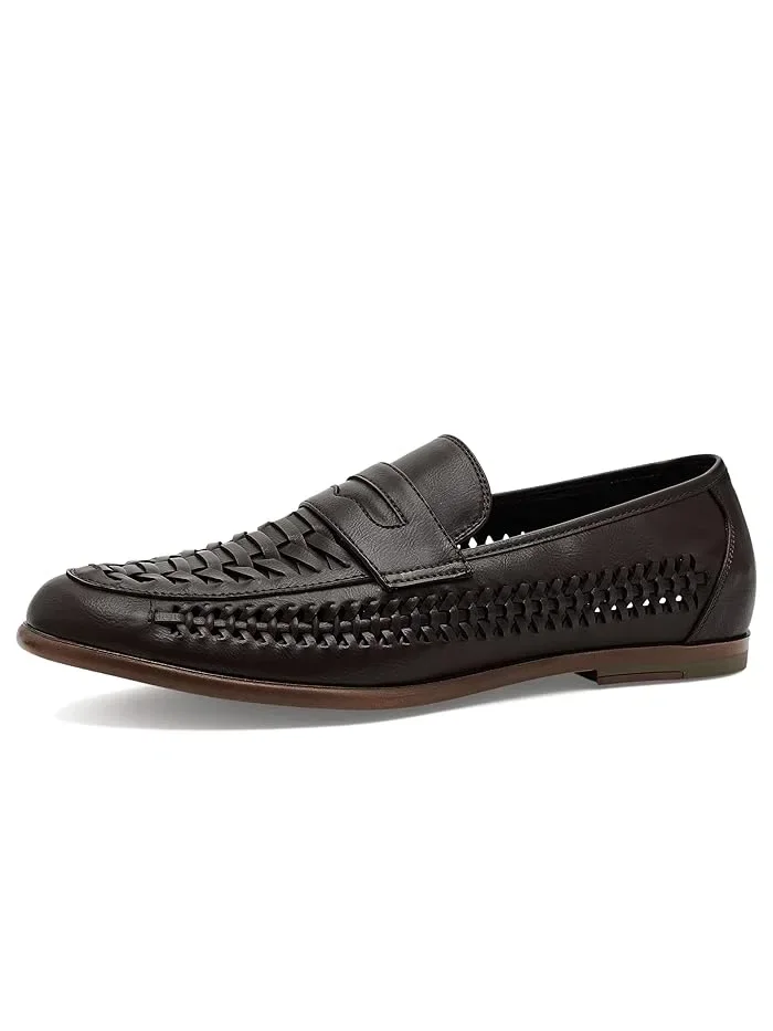 Лоферы текстурированные Josten Steve Madden — изображение 1 из 4, коричневый