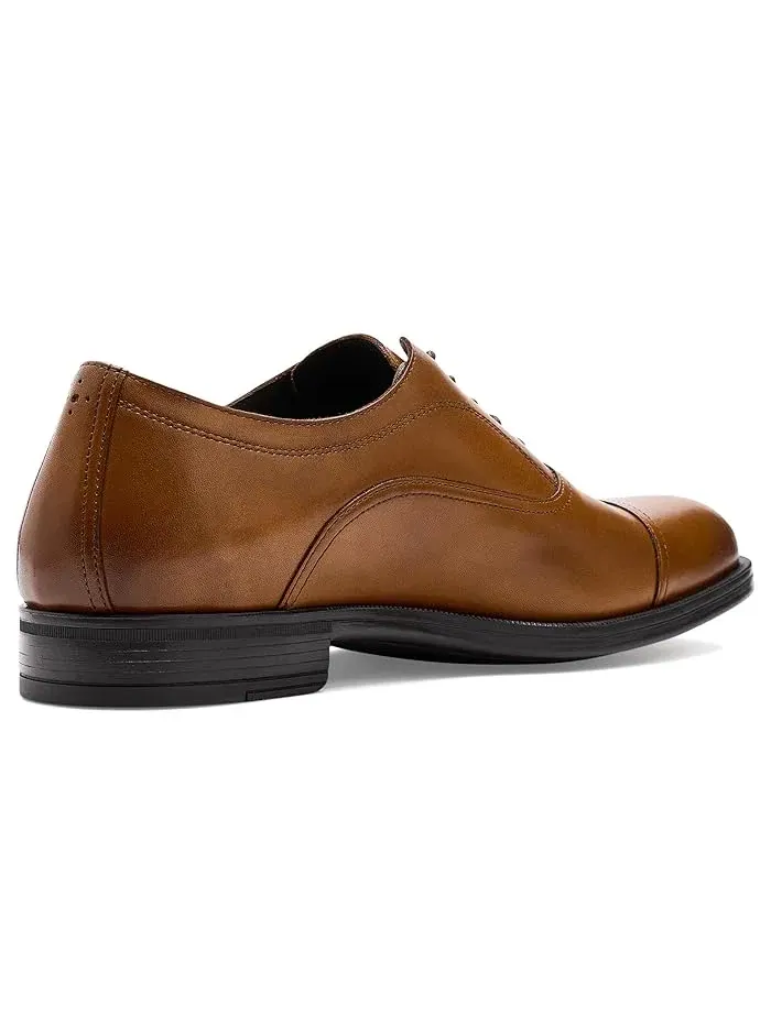 Оксфорды Conlin Cap Toe Johnston & Murphy — изображение 3 из 4, светлый бежевый