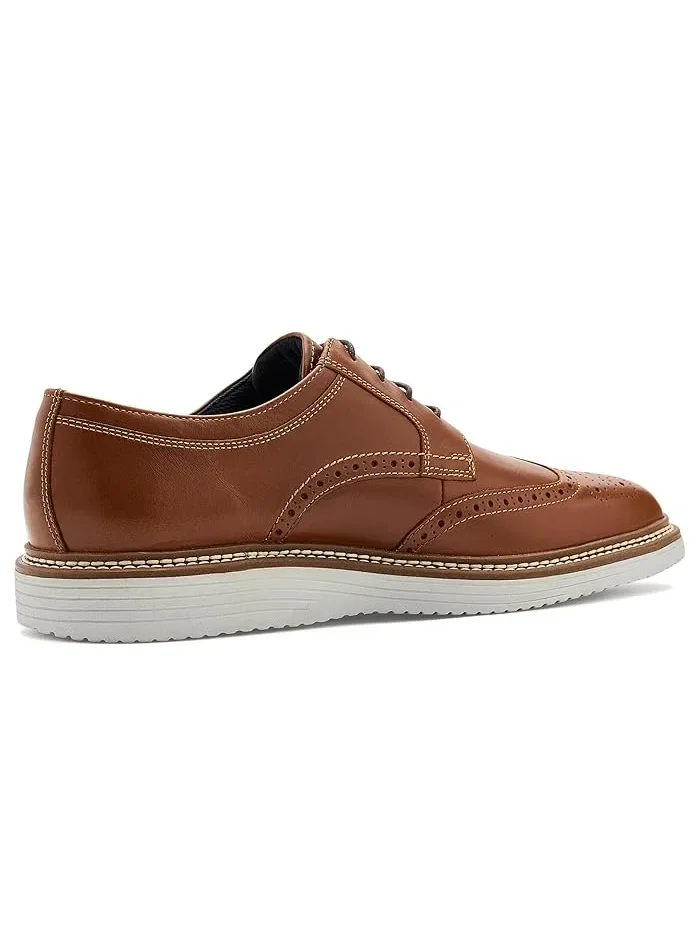 Туфли оксфордские Cason Wingtip Johnston & Murphy — изображение 3 из 4, бежевый