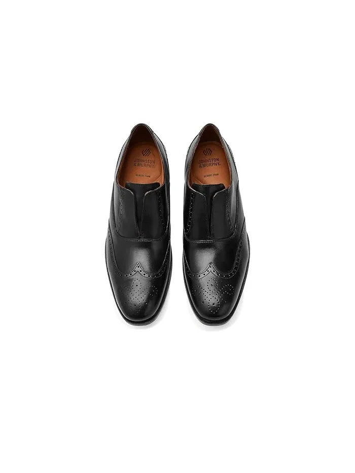 Лоферы Reeve Wingtip Slip-on Johnston & Murphy — изображение 2 из 4, черный