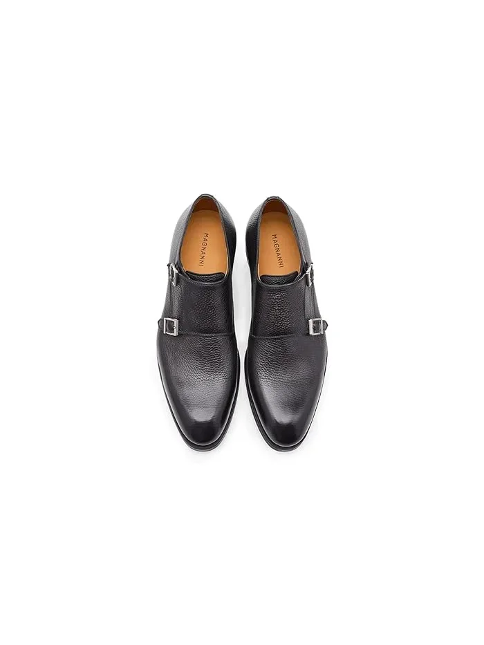 Лоферы с пряжками Minorca Magnanni — изображение 2 из 4, серый