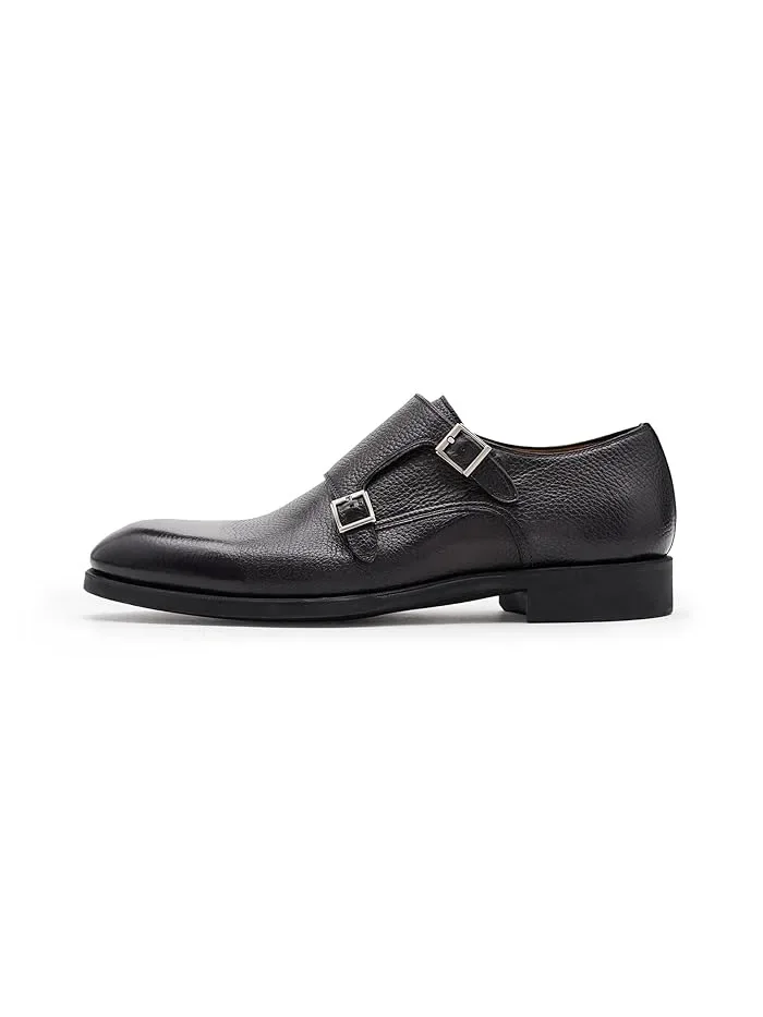 Лоферы с пряжками Minorca Magnanni — изображение 4 из 4, серый