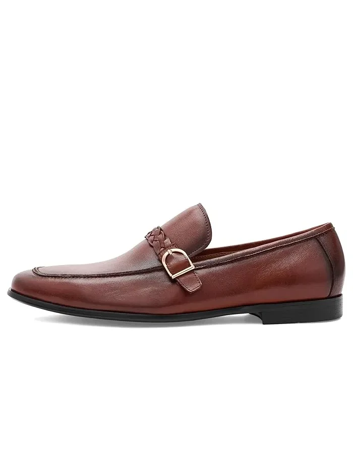 Лоферы кожаные Chauncey Steve Madden — изображение 4 из 4, бежевый
