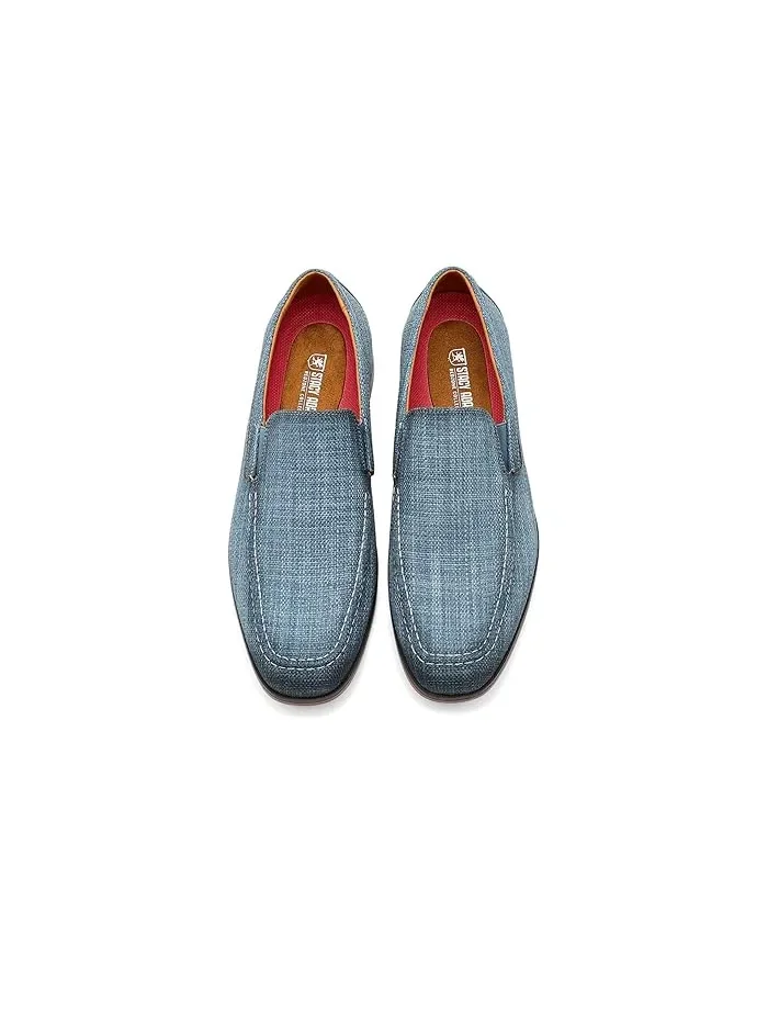 Лоферы мокасины Ridgely Moc Toe Slip-On Stacy Adams — изображение 2 из 4, темно-синий