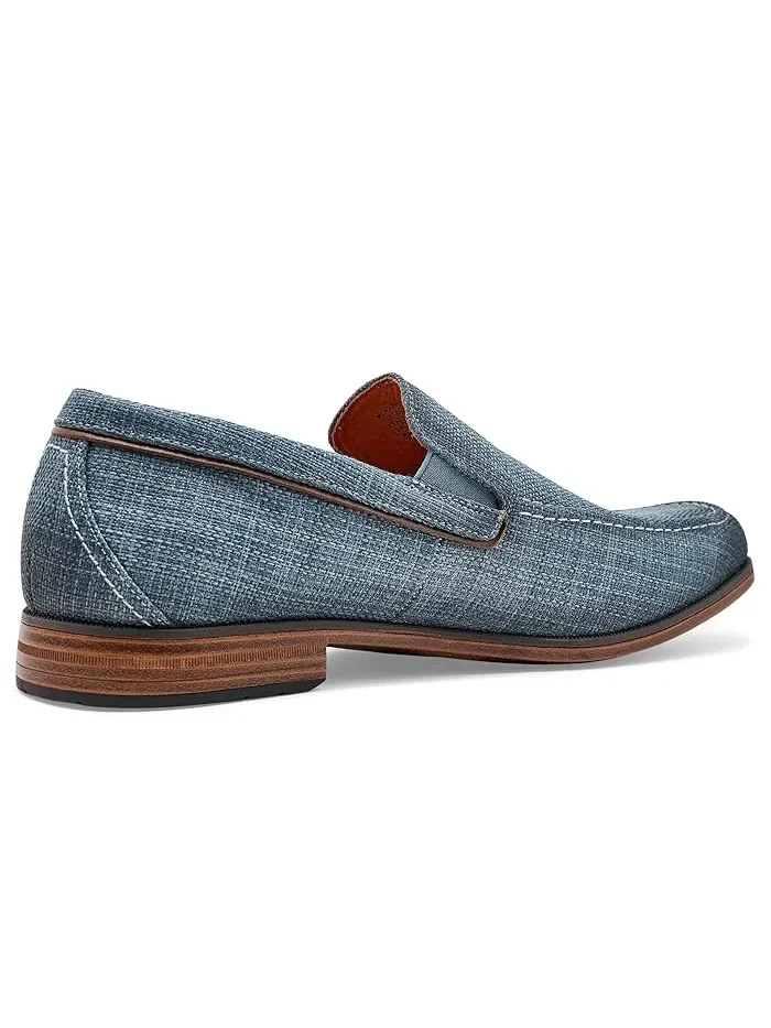 Лоферы мокасины Ridgely Moc Toe Slip-On Stacy Adams — изображение 3 из 4, темно-синий