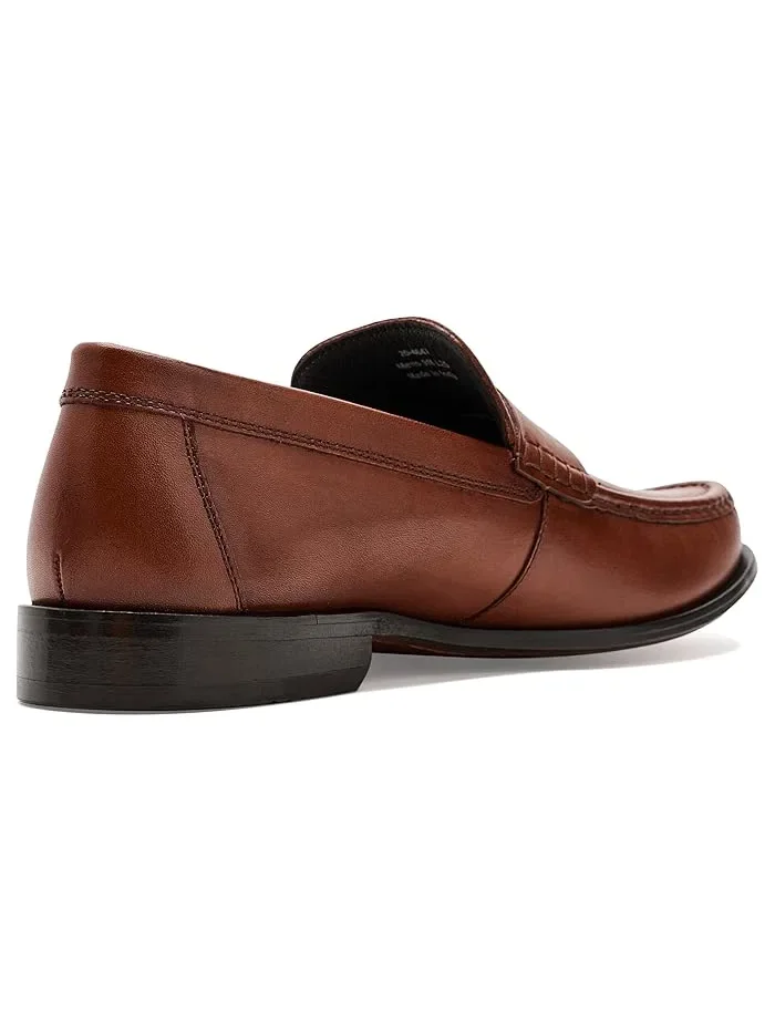 Лоферы кожаные Humphrey Penny Loafers Johnston & Murphy — изображение 3 из 4, бежевый