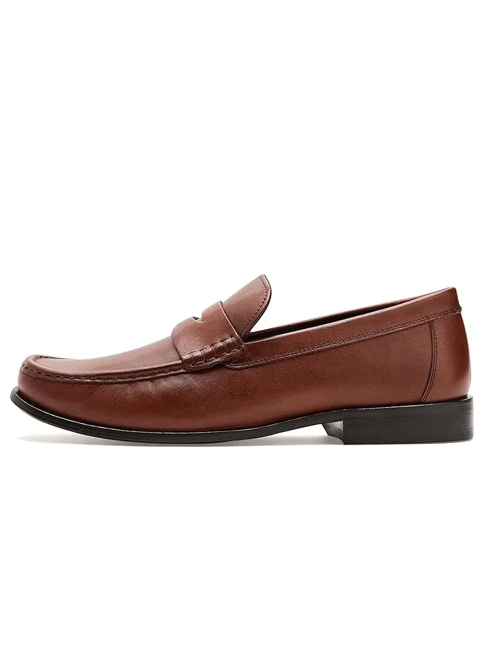 Лоферы кожаные Humphrey Penny Loafers Johnston & Murphy — изображение 4 из 4, бежевый