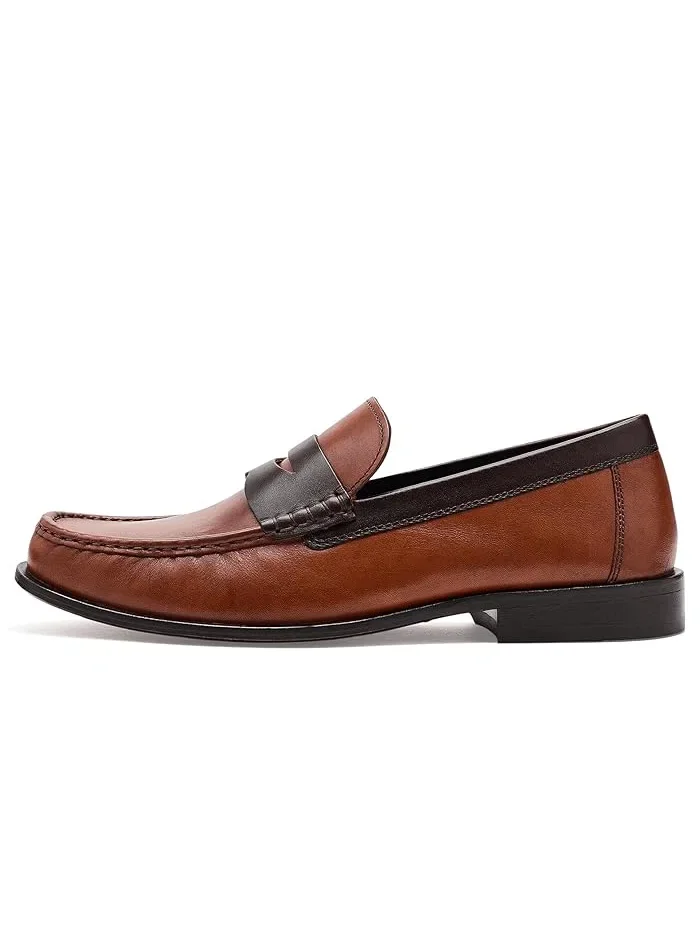 Лоферы Humphrey Penny Loafers Johnston & Murphy — изображение 4 из 4, бежевый/коричневый