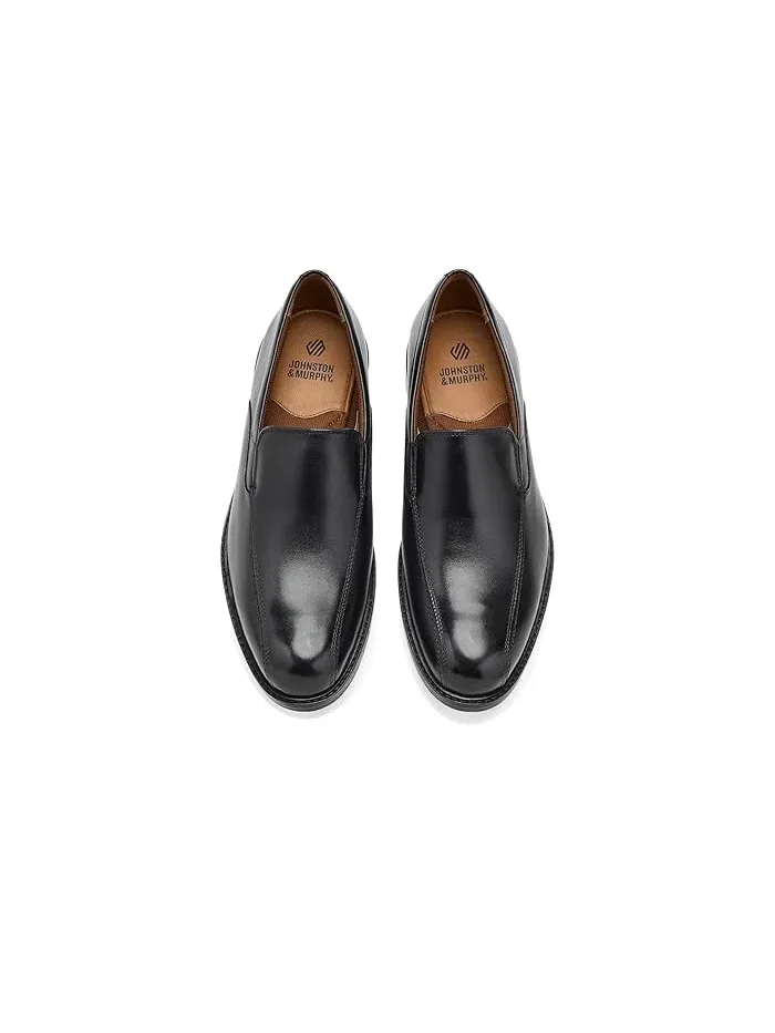 Лоферы кожаные Irving Runoff Slip-On Johnston & Murphy — изображение 2 из 4, черный