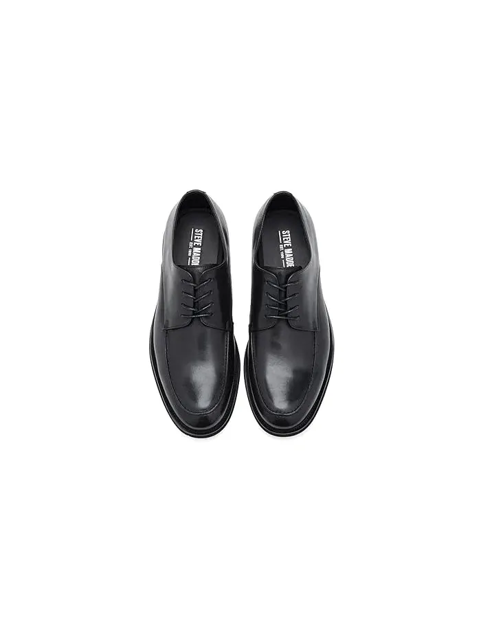 Оксфорды кожаные Pelicane Steve Madden — изображение 2 из 4, черный