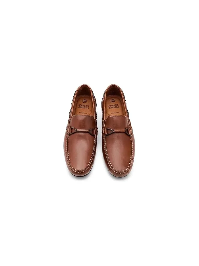 Лоферы Beck Leather Bit Johnston & Murphy — изображение 2 из 4, бежевый
