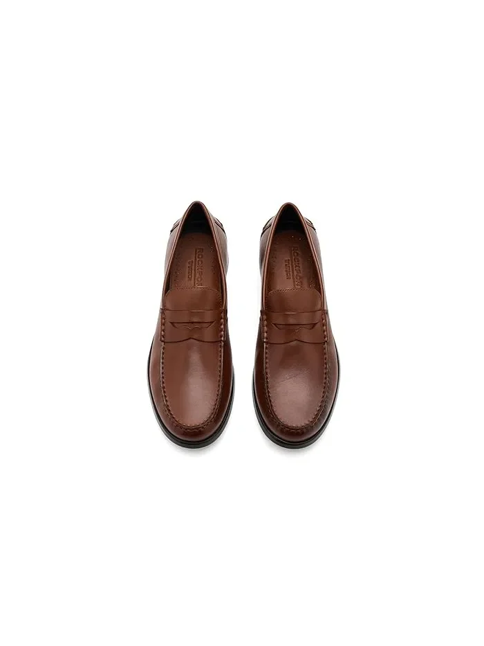 Лоферы Willcox Rockport, Dark Natural Leather — изображение 2 из 4, натуральный