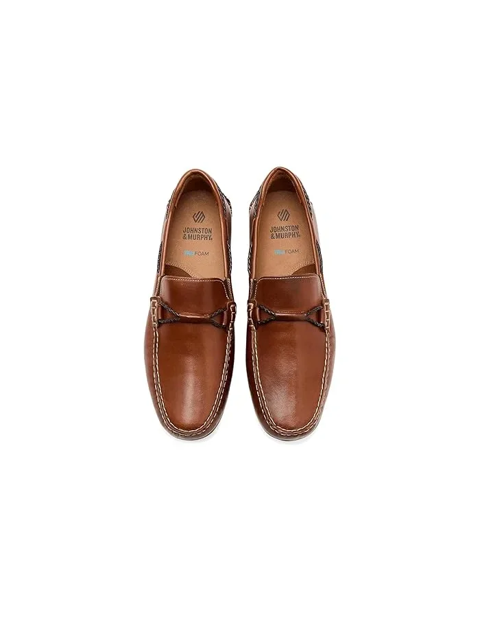 Лоферы Leather Bit Loafers Cort 2.0 Johnston & Murphy — изображение 2 из 4, бежевый