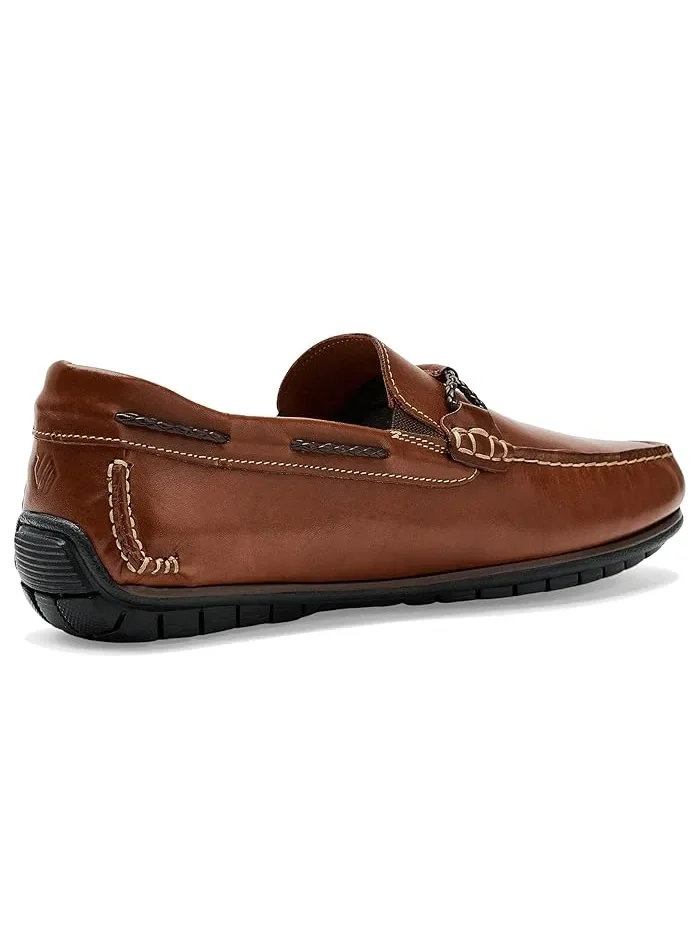 Лоферы Leather Bit Loafers Cort 2.0 Johnston & Murphy — изображение 3 из 4, бежевый