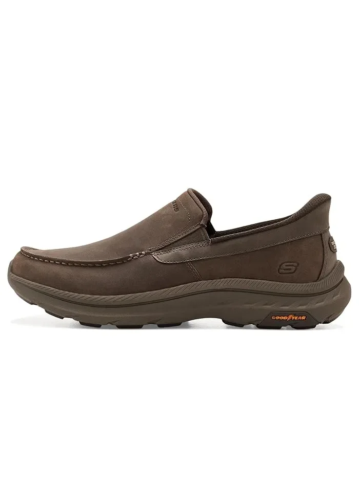 Лоферы Relaxed Fit Pollard - Osgood SKECHERS — изображение 4 из 4, какао
