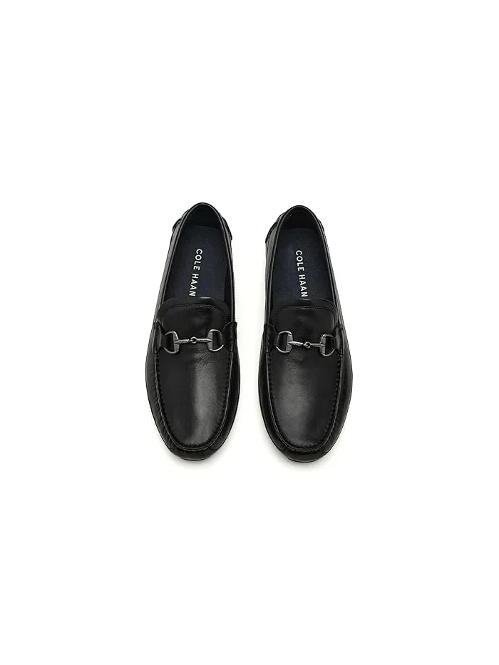Лоферы кожаные Hutchison Grand Bit Cole Haan — изображение 2 из 4, черный